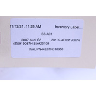 2007 Audi S8 Fuel Pump In Tank 4E0919087H OEM