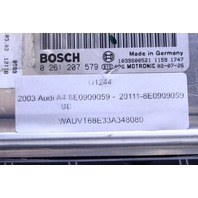 2003 Audi A4 Engine Computer Module ECU ECM DME 8E0909059 OEM