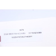 BMW M4 F82 Impact Crash Sensor 65779234989