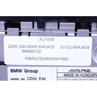 2005 BMW 325i 330i M3 AM FM Radio Business CD Player 65126943429 OEM