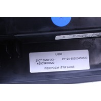 2007-2010 BMW X3 Central Info Information Display Screen 65503450620 OEM