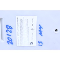 2015BMW M4 F82 Body Control Module BCM Fuse Relay Box - 61359387257 OEM