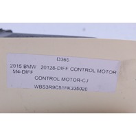 2015 2016 BMW M4 F82 Rear Differential Carrier Control Motor 413438 OEM