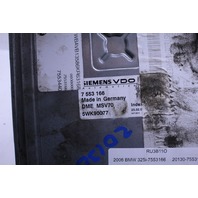 2006 BMW 325i Engine Computer Module ECU ECM DME 7553166 Stock#20130 OEM