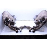 2005-2008 Porsche 911 997 Eisenmann Valved Sport Exhaust Mufflers Pair Set OEM