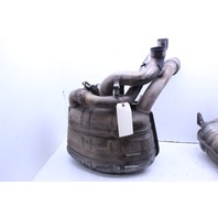 2005-2008 Porsche 911 997 Eisenmann Valved Sport Exhaust Mufflers Pair Set OEM