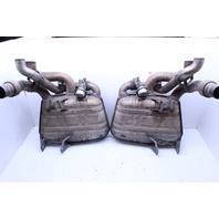 2005-2008 Porsche 911 997 Eisenmann Valved Sport Exhaust Mufflers Pair Set OEM