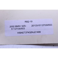 2002 2003 2004 2005 BMW 325i 330i Sedan Headlight Trim Left 7030553 OEM