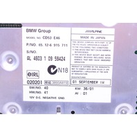 2002 2003 BMW 325i 330i M3 AM FM Radio Audio CD Player 6915711 OEM