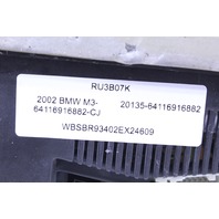 2001-2006 BMW 325i 328i 330i M3 Climate Temperature Control Panel OEM