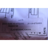 2000-2006 BMW X5 Wheel 18 X 8.5 Style 74 Rim - 36116750865 OEM