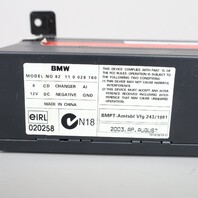 2003 2004-2006 BMW X5 6 Disc CD Changer - 65128385988 OEM Used