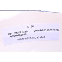 2011 BMW 535i Center Console Control Switch Panel 9202928 OEM