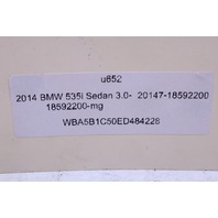 2014 BMW 535i LED Headlight Module 18592200 OEM