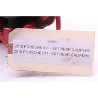 2012 2013 2014 2015 Porsche 991 991 Brake Calipers Brembo Rear Pair Right Left OEM