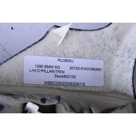 1996 1997 1998 BMW M3 E36 Sedan Rear C Pillar Trim Left Driver OEM