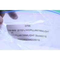 1996 1997 1998 BMW M3 E36 Rear C Pillar Interior Reading Light Left Driver OEM