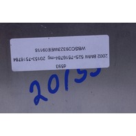 2002 BMW 525i E39 Transmission Control Module TCU TCM 7516784 OEM