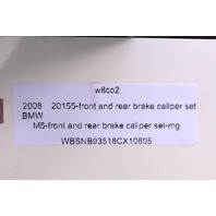 2006-2010 BMW M5 M6 Brake Caliper Front Rear Set OEM