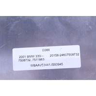 2001 BMW 330i Transmission Control Module TCU TCM 7508732 7511863 OEM