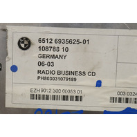 2003 BMW Z4 AM FM Radio Business CD Player OEM