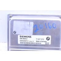 2003 BMW Z4 E36 Engine Computer Module ECU ECM DME DME 7535972, 7527072 OEM