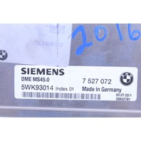 2003 BMW Z4 E36 Engine Computer Module ECU ECM DME DME 7535972, 7527072 OEM