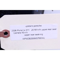 2005-2012 Porsche 911 997 Convertible Back Seat Backrest Right Leather OEM