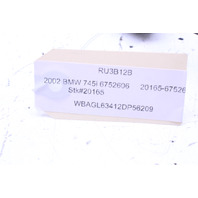 2002 BMW 745i E65 EDC Front Strut Boot Wire - 31316752606 OEM