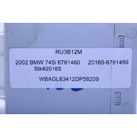 2002 BMW 745i E65 Air Suspension Supply Control Module 6761460 OEM