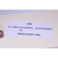 2012-2019 BMW M5 M6 Right Front Rearward Lower Control Arm OEM 31122284676