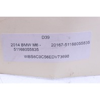 2014-2019 BMW M6 Gran Coupe Leather Center Console Arm Rest Armrest 8055835 OEM