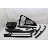 2012-2018 BMW M6 Carbon Fiber Interior Dash Console Shift Bezel Door Trim Set OEM