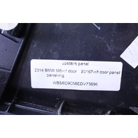 2012 2013 2014 2015 BMW M6 F13 Gran Coupe Door Panel Front Right OEM