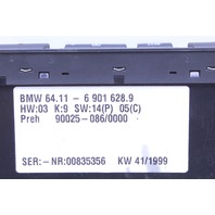 2000 BMW 528i 540i M5 Climate Temperature Control Panel OEM