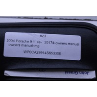2004 Porsche 911 996 Owners Manual Case