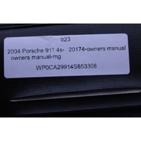 2004 Porsche 911 996 Owners Manual Case