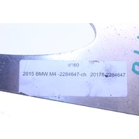 2015 BMW M4 F82 Center Chassis Brace Support 2284647 OEM