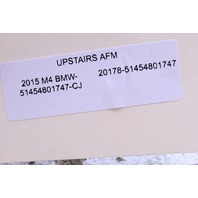 2015 2016 2017 201 2019 2020 BMW M4 F82 Dash Trim Carbon Fiber 4801747 OEM