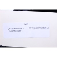 2015 BMW M4 F82 Coupe Steering Column Cover Trim 9219551 OEM