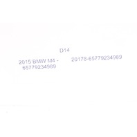 BMW M4 F82 Impact Crash Sensor 65779234989