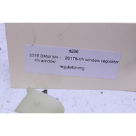 2015 2016 2017 2018 2019 2020 BMW M4 F82 Front Window Regulator Right OEM