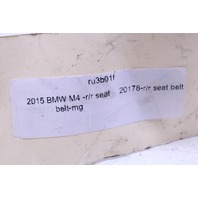 2015 BMW M4 F82 Right Rear Seat Belt Retractor