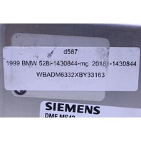 1999 BMW 528i E39 Engine Computer Module ECU ECM DME 1430844 OEM