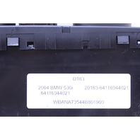 BMW Climate Temperature Control Panel OEM