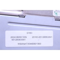 2004 BMW 530i CD Disc Player 65126983841 OEM