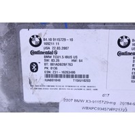 2007 2008 BMW X3 Bluetooth Telematic Control Module 84109115729 OEM