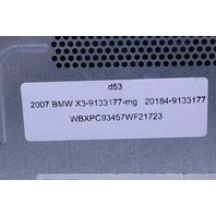 2007-2010 BMW X3 Navigation DVD Player 65909133177 OEM