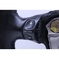 Porsche 911 Boxster Steering Wheel 4 Spoke Tiptronic Carbon Fiber Cracked OEM