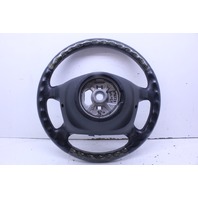 Porsche 911 Boxster Steering Wheel 4 Spoke Tiptronic Carbon Fiber Cracked OEM